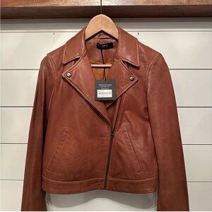🤎ABLE Maha Leather Jacket ~ Whiskey ~ Small